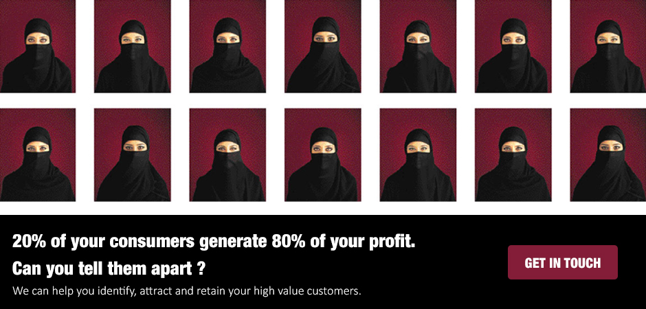 20% of your consumers generate 80% of your profit.  Can you tell them apart ?